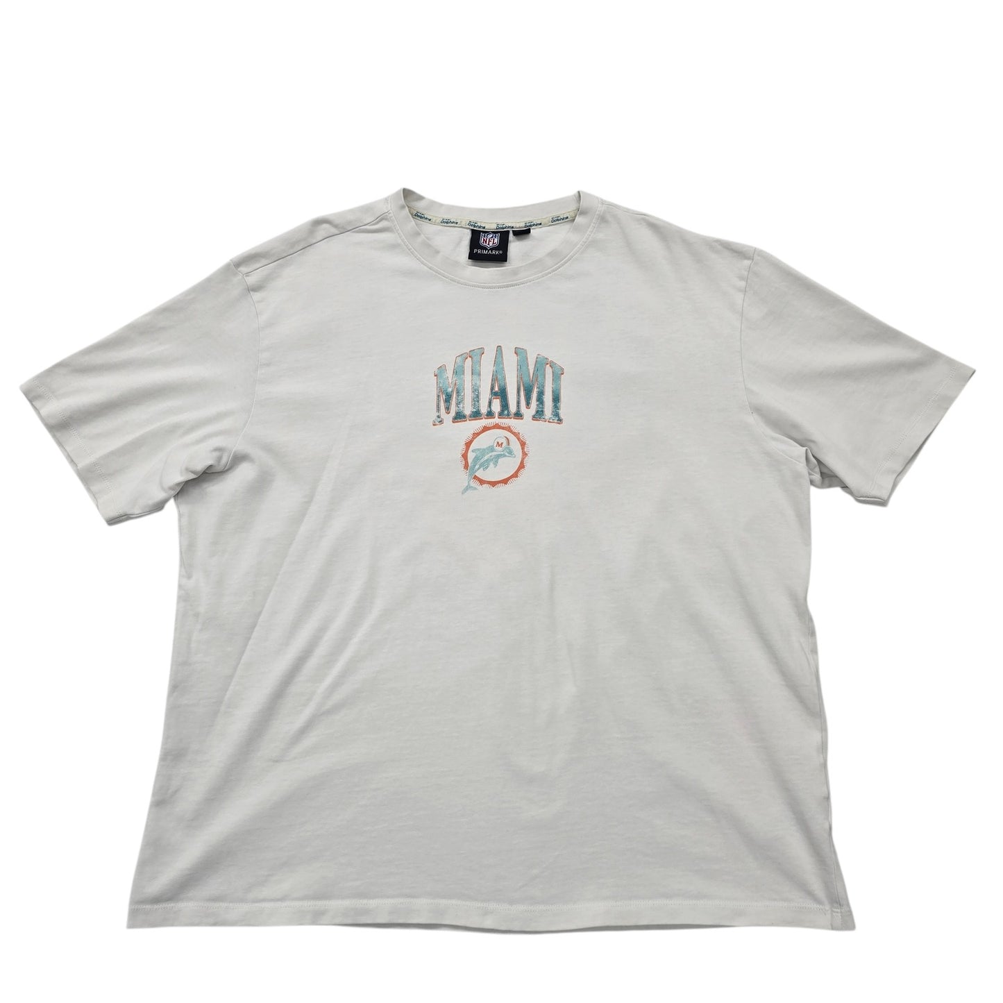 Dolphins Men White T-Shirt size XL product image 1