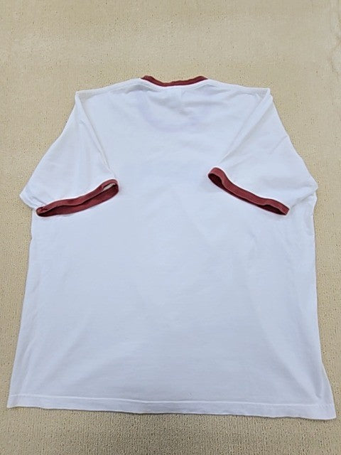 Adidas Men's XL White Short Sleeve Crewneck T-Shirt Regular Turkey