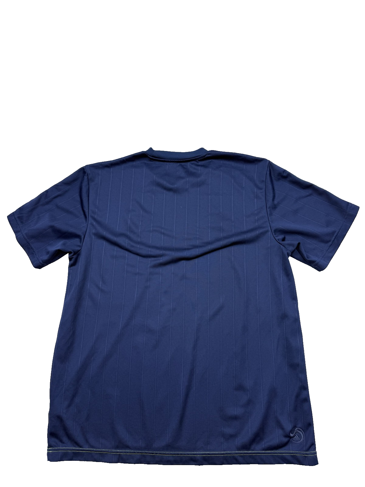 Adidas Men's Navy Striped Short Sleeve Jersey AEROREADY 2008