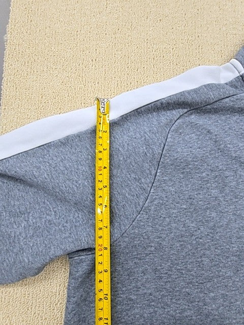 Puma T7 Track Jacket XL Gray Full Zip Fleece Men's Relaxed
