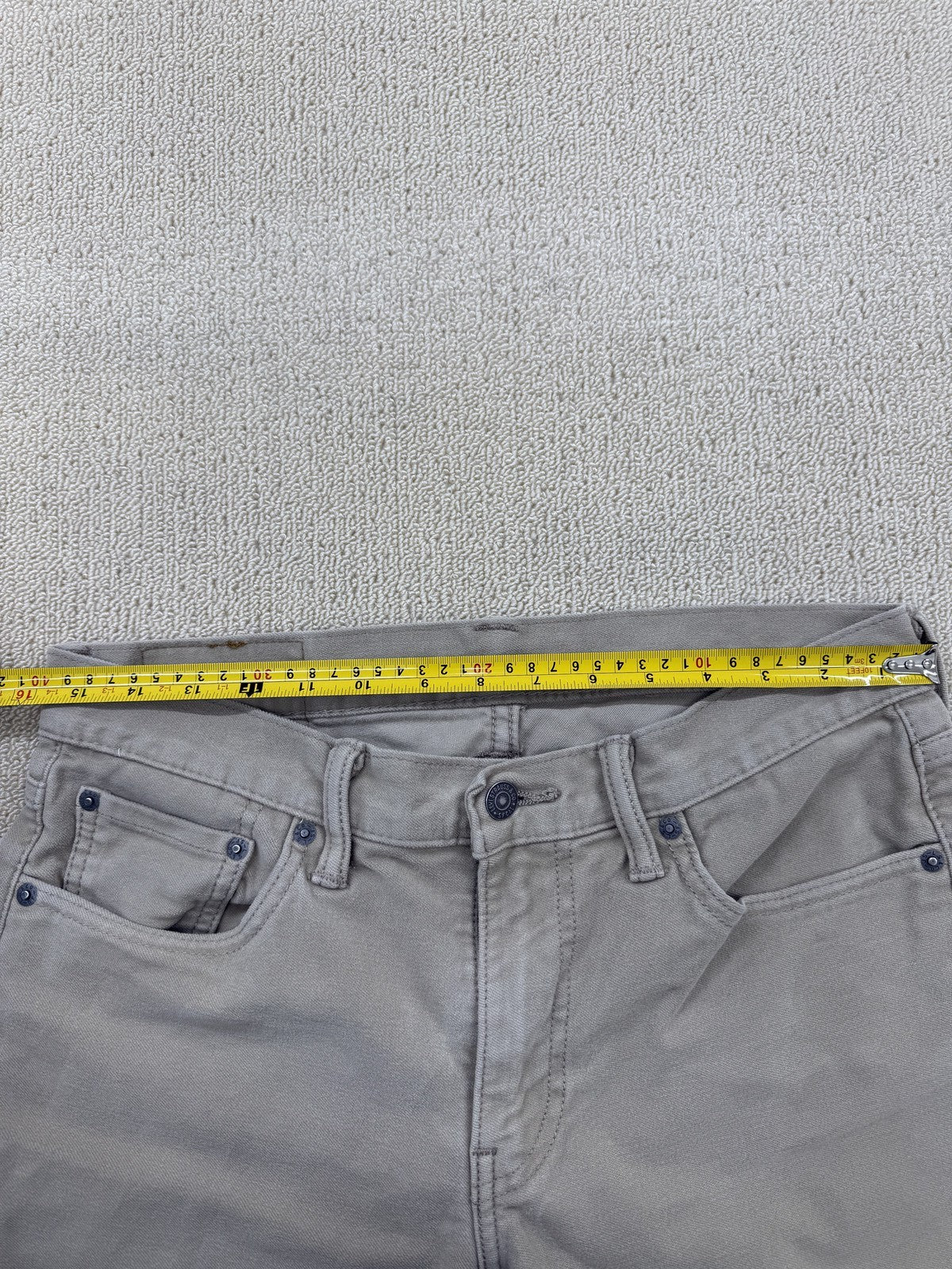 Levi's Men's Grey Slim 511 Jeans Size 29x32 Stretch