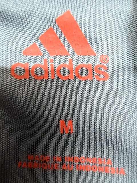 Adidas Men's Red Crewneck Short Sleeve T-Shirt Size M 3-Stripes
