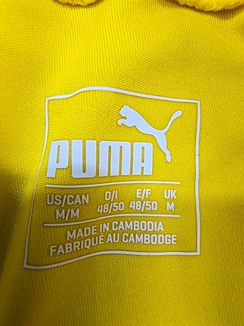 Puma Men's Yellow-Blue Colorblock Athletic Shorts Size M MPN DE-91074