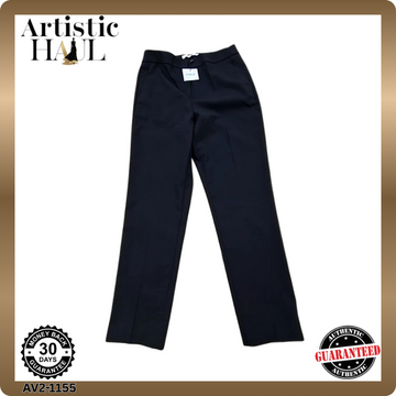 Koton Black Business Women's Pants 65% Polyester 35% Viscose Reg Sz