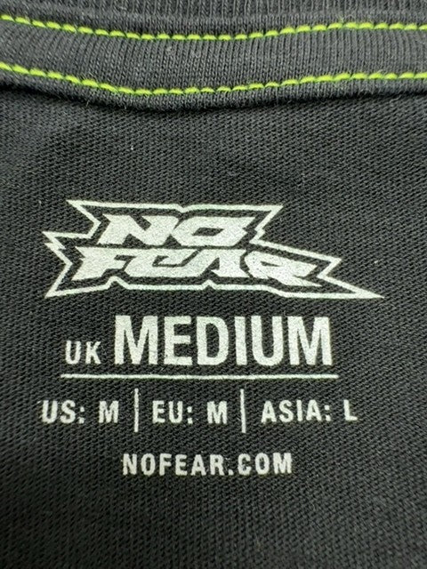 No Fear Men Black T-Shirt size M product image 3