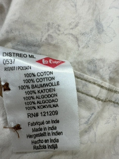 Le Cooper Men Beige Shirt size L product image 4
