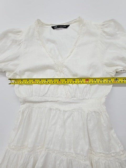 Zara Women White Dress product image 6