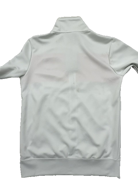 Nike Air Men's Activewear Jacket White/Red Sz S Zipper Poly