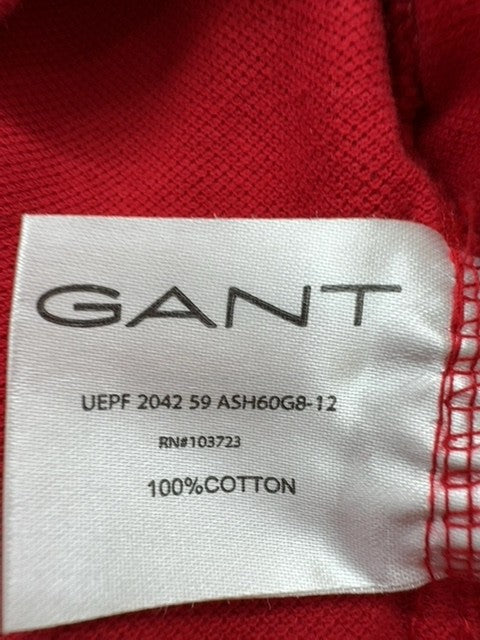 GANT Boys Red Polo Shirt size L product image 4