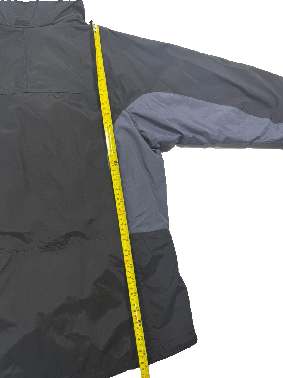 Columbia Women's Black Gray Convertible Rain Shell Jacket Hooded Bugaboo Size M