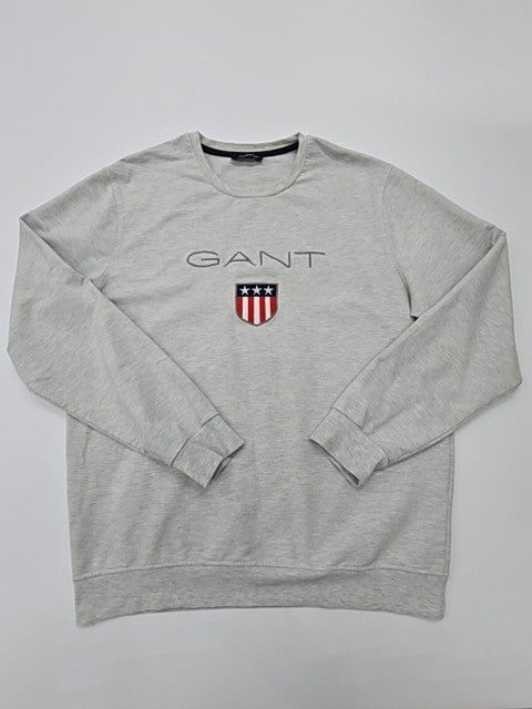 GANT Men Gray Hoodie size XXL product image 1