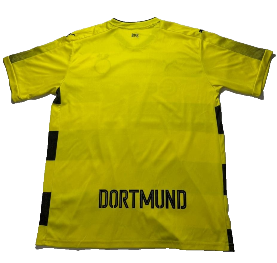 Borussia Dortmund 2017 2018 Home Shirt Football Soccer Jersey Men's | XXL