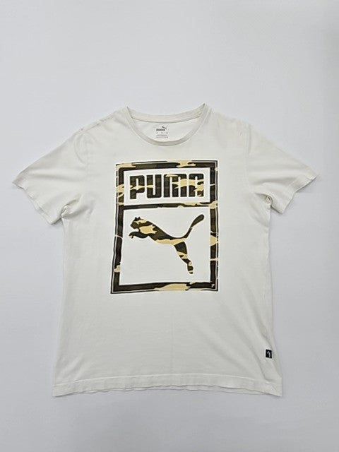Puma Boys White T-Shirt product image 1