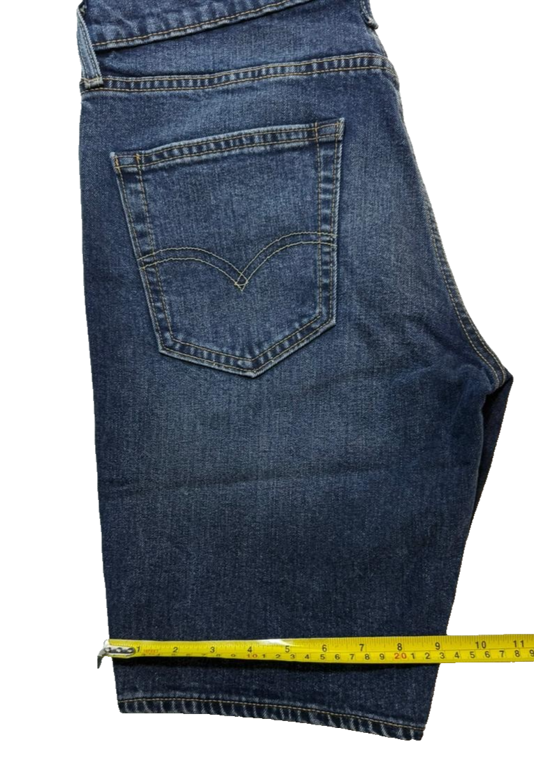 Men's Levi's Strauss & Co Rivated 511 Homme Short Jeans Slim Size 32