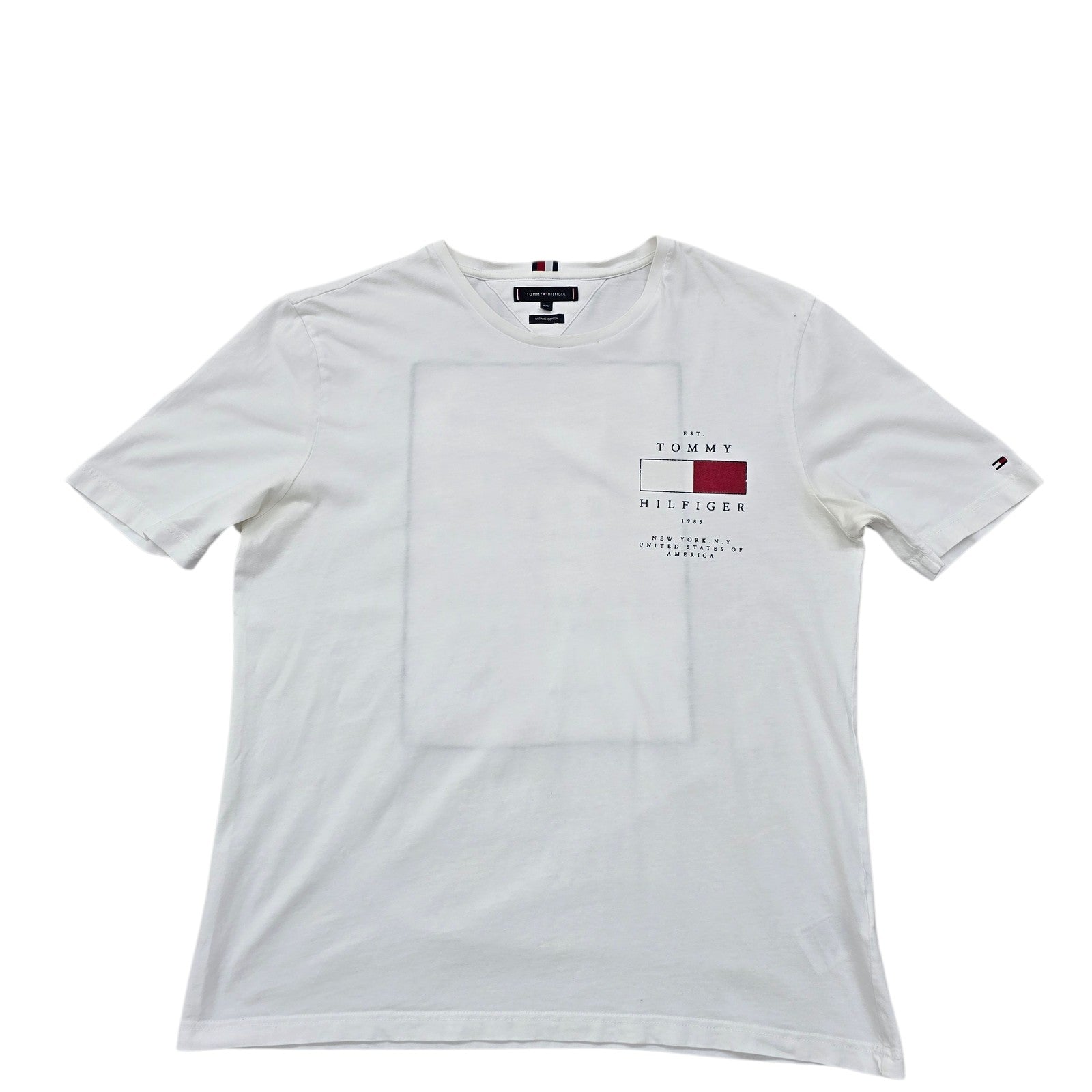 Tommy Hilfiger Men White T-Shirt size XXL product image 1