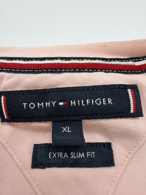 Tommy Hilfiger Men Pink T-Shirt size XL product image 4
