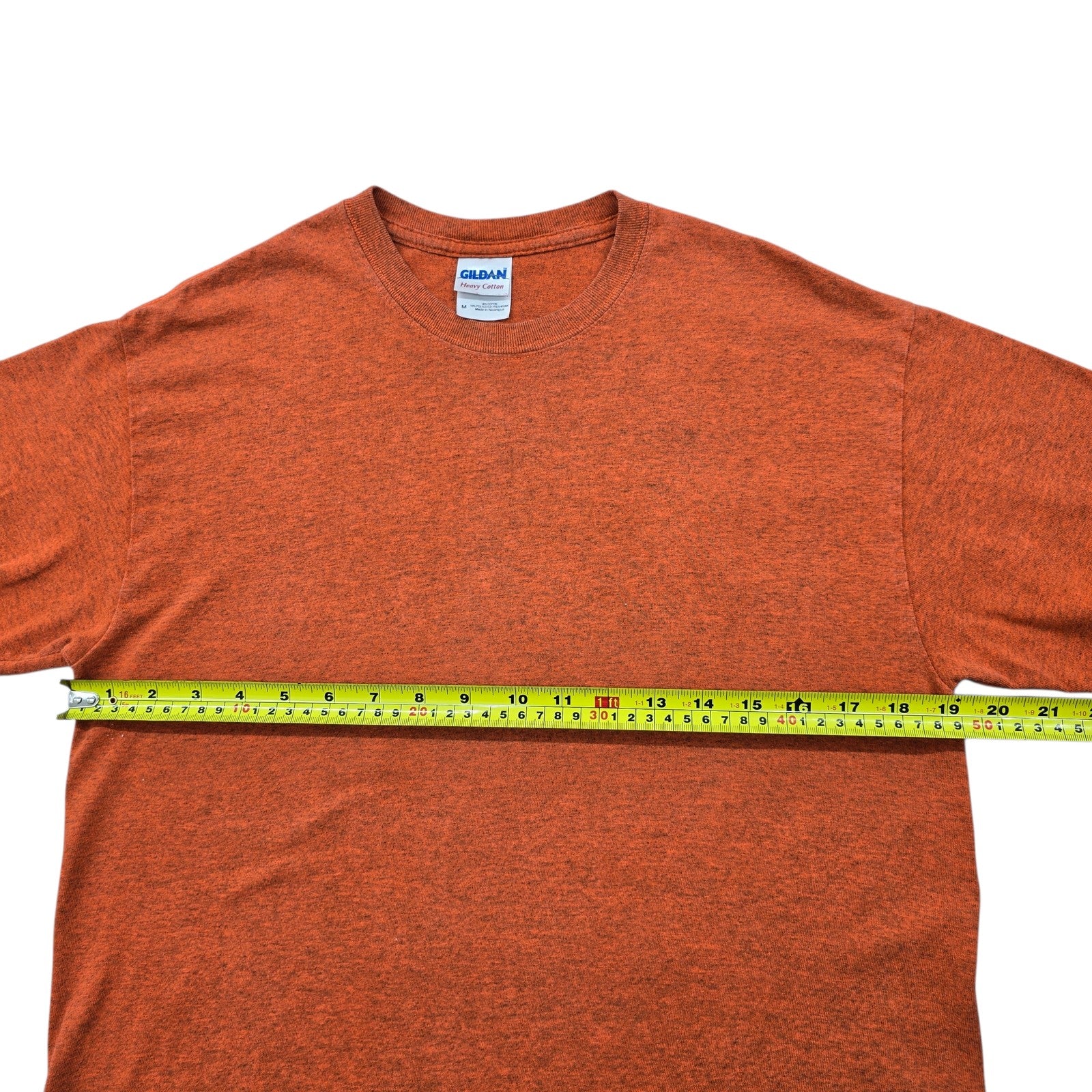 Gildan Men Orange T-Shirt size M product image 6
