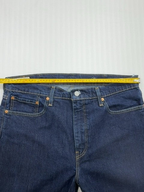 Levi's Men's 502 Taper Dark Blue Jeans W38 L32