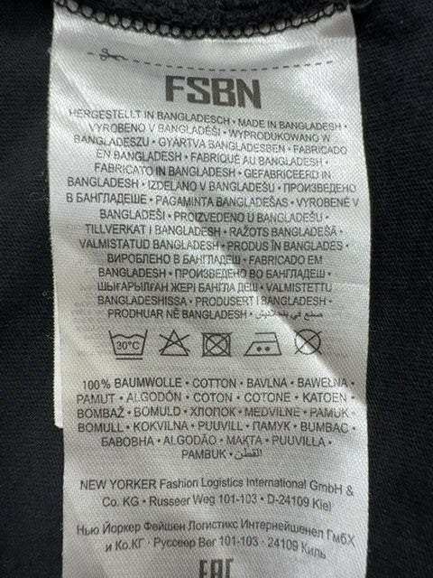 FSBN Men Black T-Shirt size M product image 4
