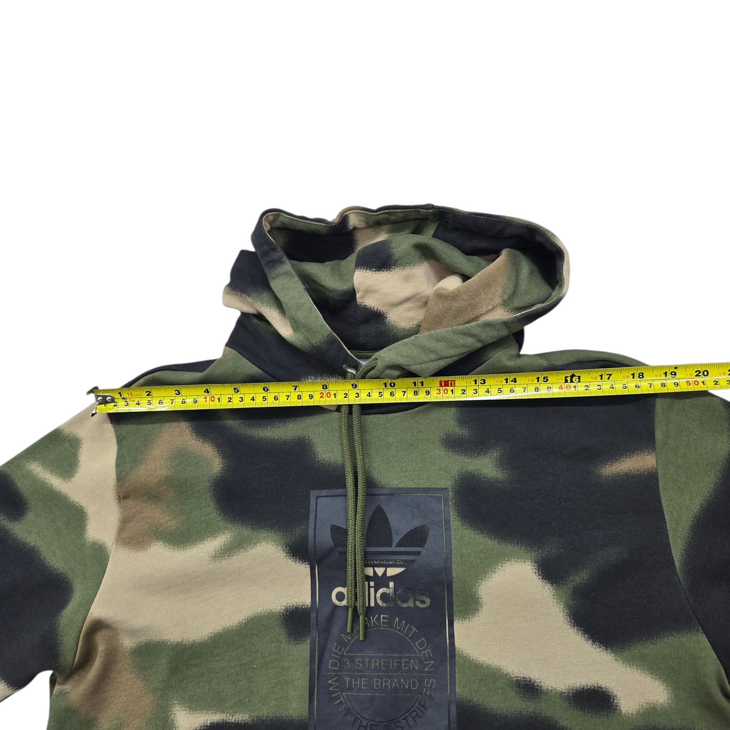 Adidas Men's Multicolor Camo Pullover Hoodie Size M