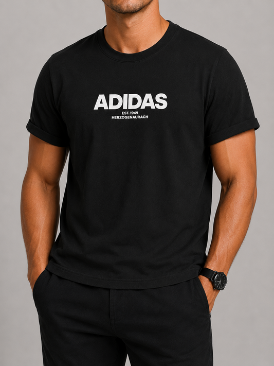 Adidas Boys Black T-Shirt size M product image 1