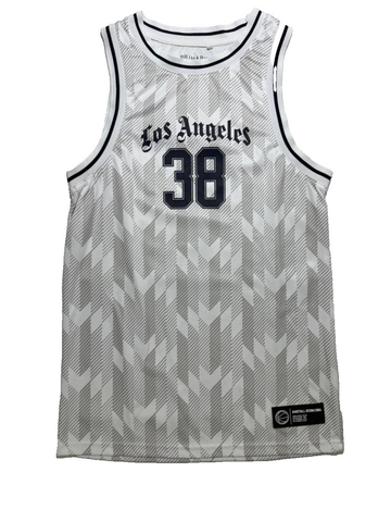 Primark Los Angeles 38 Basketball Jersey International Short Sleeve Size S