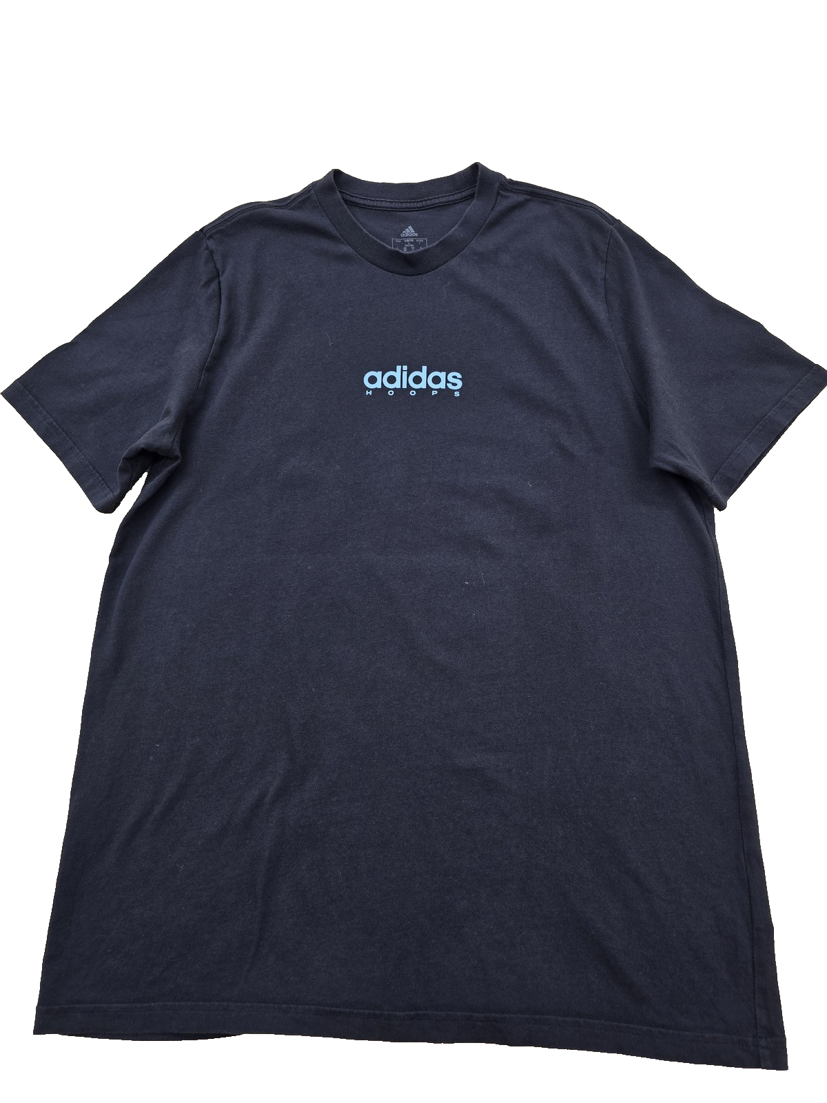 Adidas Men's XL Black Basketball T-Shirt Short Sleeve 1865A