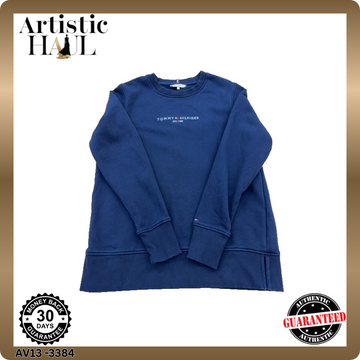 Tommy Hilfiger Men's Navy Crewneck Sweatshirt Size M
