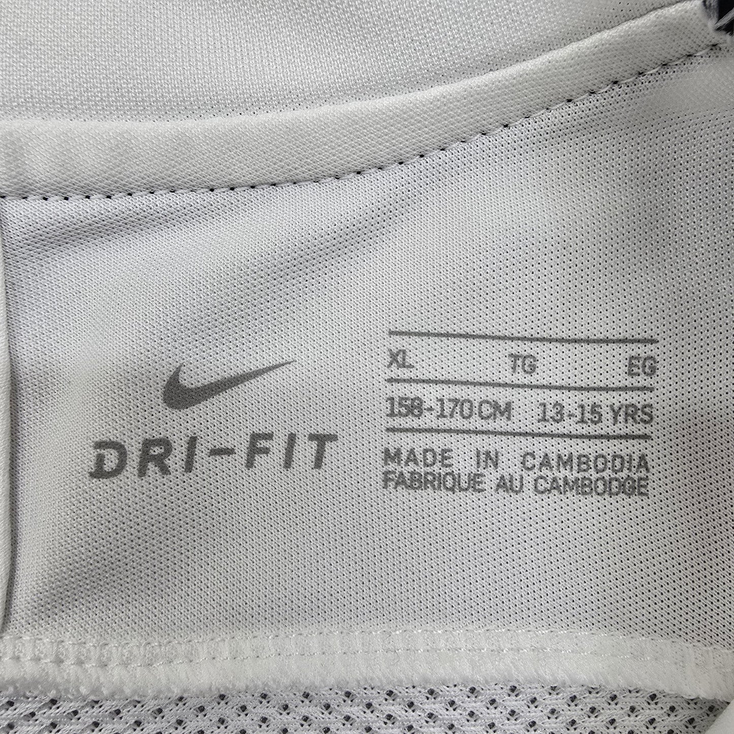 Nike Youth White Dri-FIT DJ LeMahieu Jersey XL