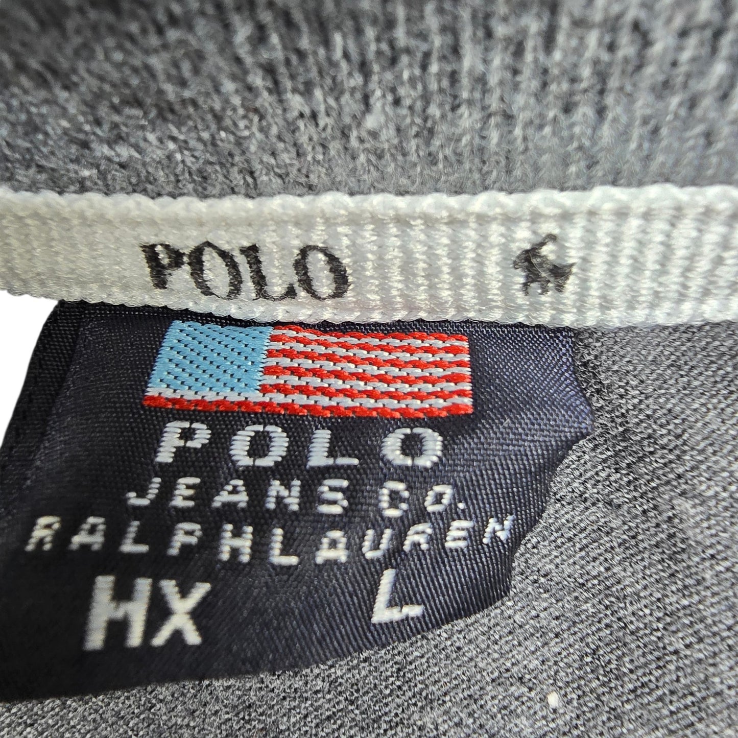 Polo Ralph Lauren Men Gray Polo Shirt size L product image 3