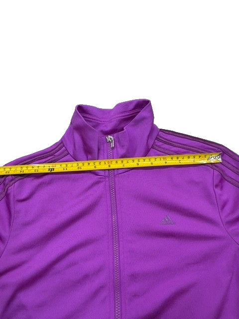 Adidas Women's Purple Track Jacket Size D Originals 3-Stripes
