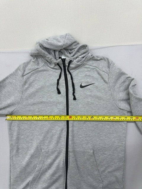Nike Men's L Gray Pullover Hoodie Dri-FIT Long Sleeve L