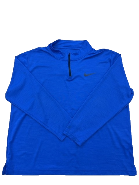 Nike Men's Navy Team USA Dri-FIT Quarter-Zip Pullover