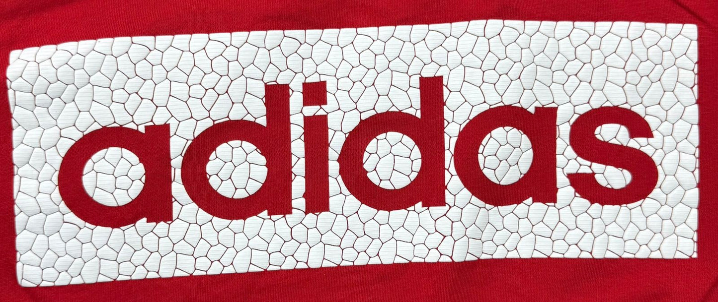Adidas Boys Red Graphic T-Shirt Size 13-14 Years NWT