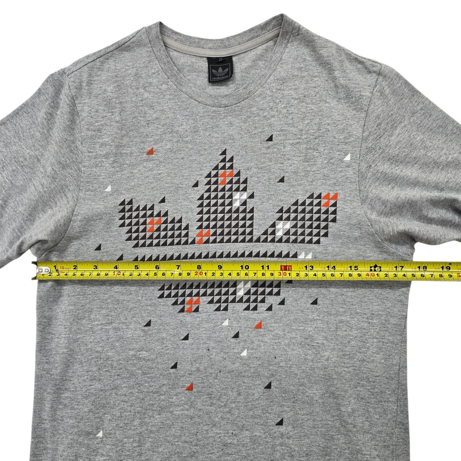 Adidas Men Gray T-Shirt size S product image 7