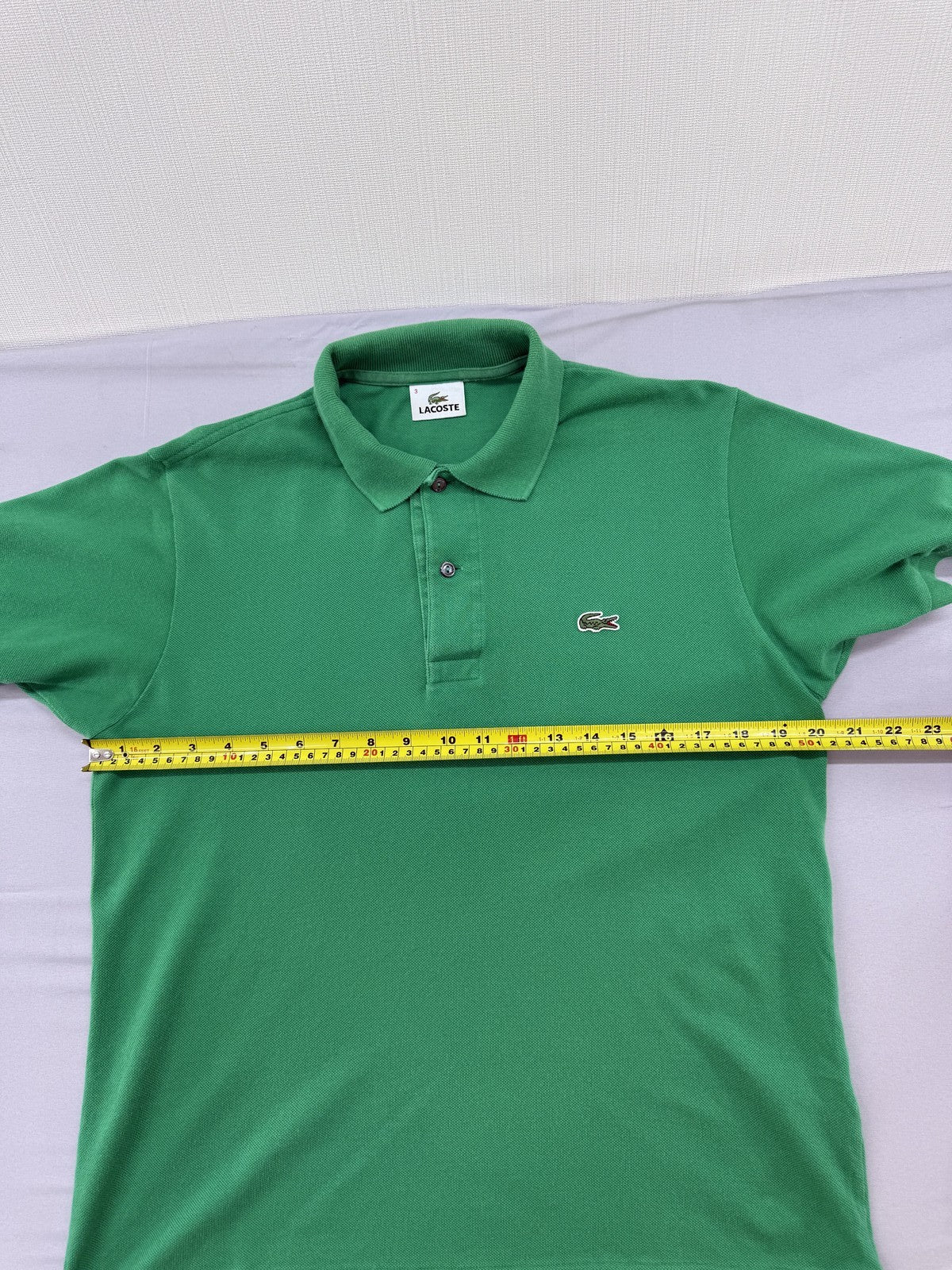 Lacoste Men Green Polo Shirt size 3 product image 8