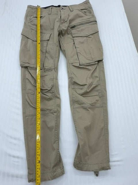 G-Star RAW Men's Khaki Rovic Cargo Pants 32/32 Tapered