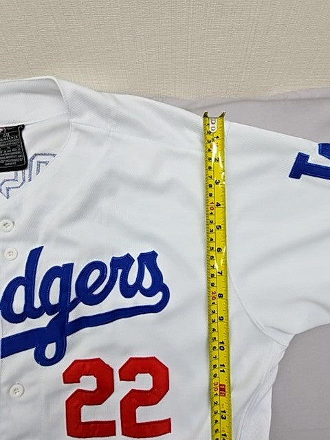 Nike Clayton Kershaw #22 Dodgers Men's White Jersey Size 48 USA