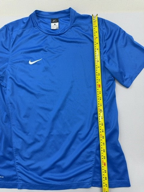 Nike Men's L Blue Dri-FIT Short Sleeve Crew T-Shirt
