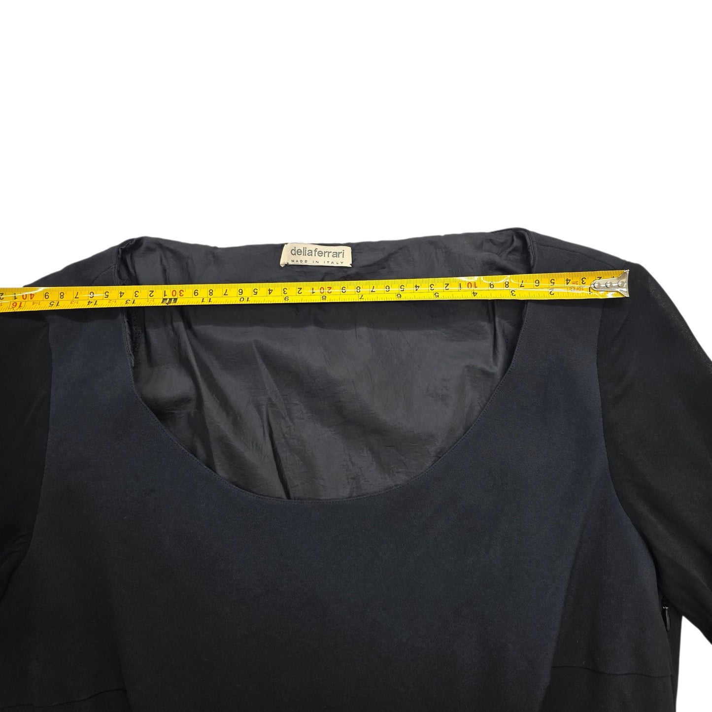 Deliaferrari Women Black Dress size 53 product image 5