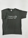 Fruit of the Loom Men's T-Shirt – Size XL, Charcoal Print charcoal print