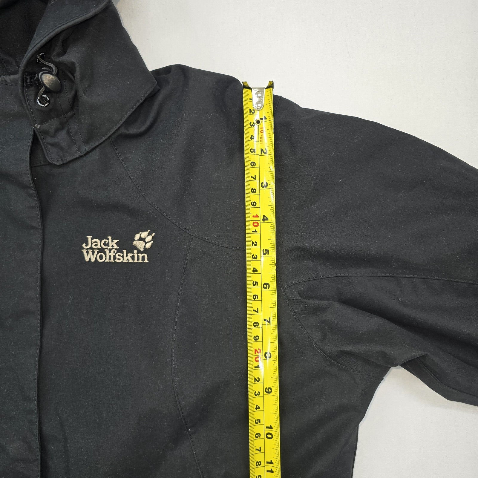 JACK WOLFSKIN Kids Black Coat size L product image 5