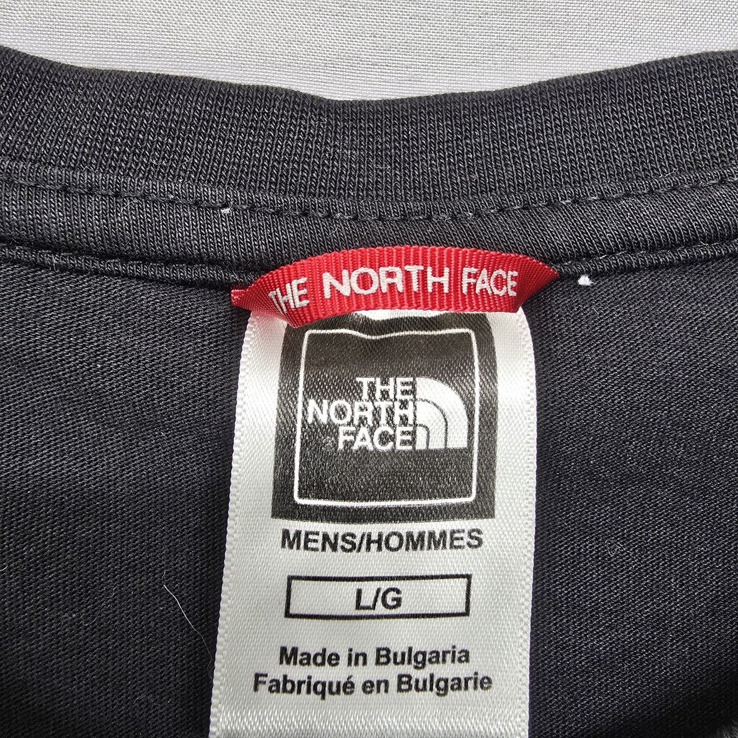 The North Face Men's Black Logo Crew Neck T-Shirt Size L