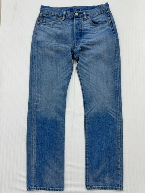 Levi Strauss Men's Vintage Blue 501 Original Jeans W32 L32