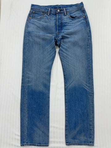 Levi Strauss Men's Vintage Blue 501 Original Jeans W32 L32