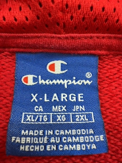 Champion Men Red Hoodie size XL product image 3