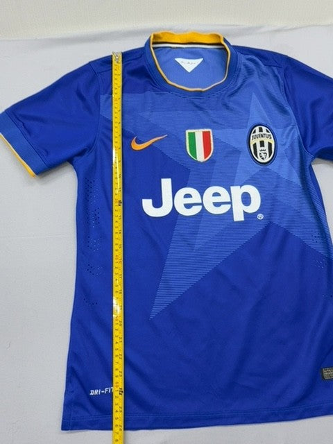 Nike Men's Blue Juventus Soccer Jersey L Short Sleeve