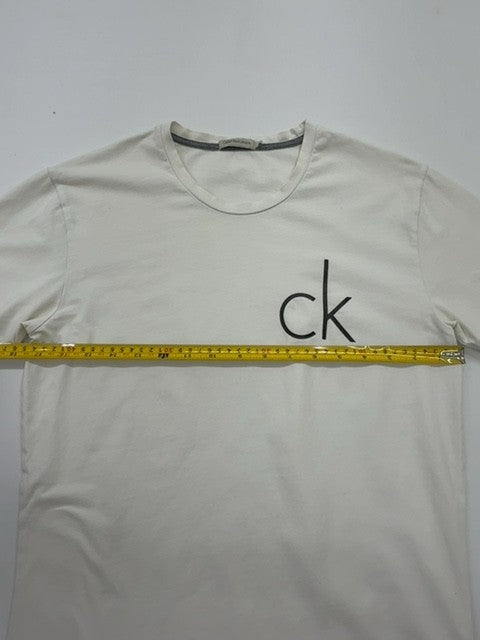 Calvin Klein Jeans Men White T-Shirt size S product image 7