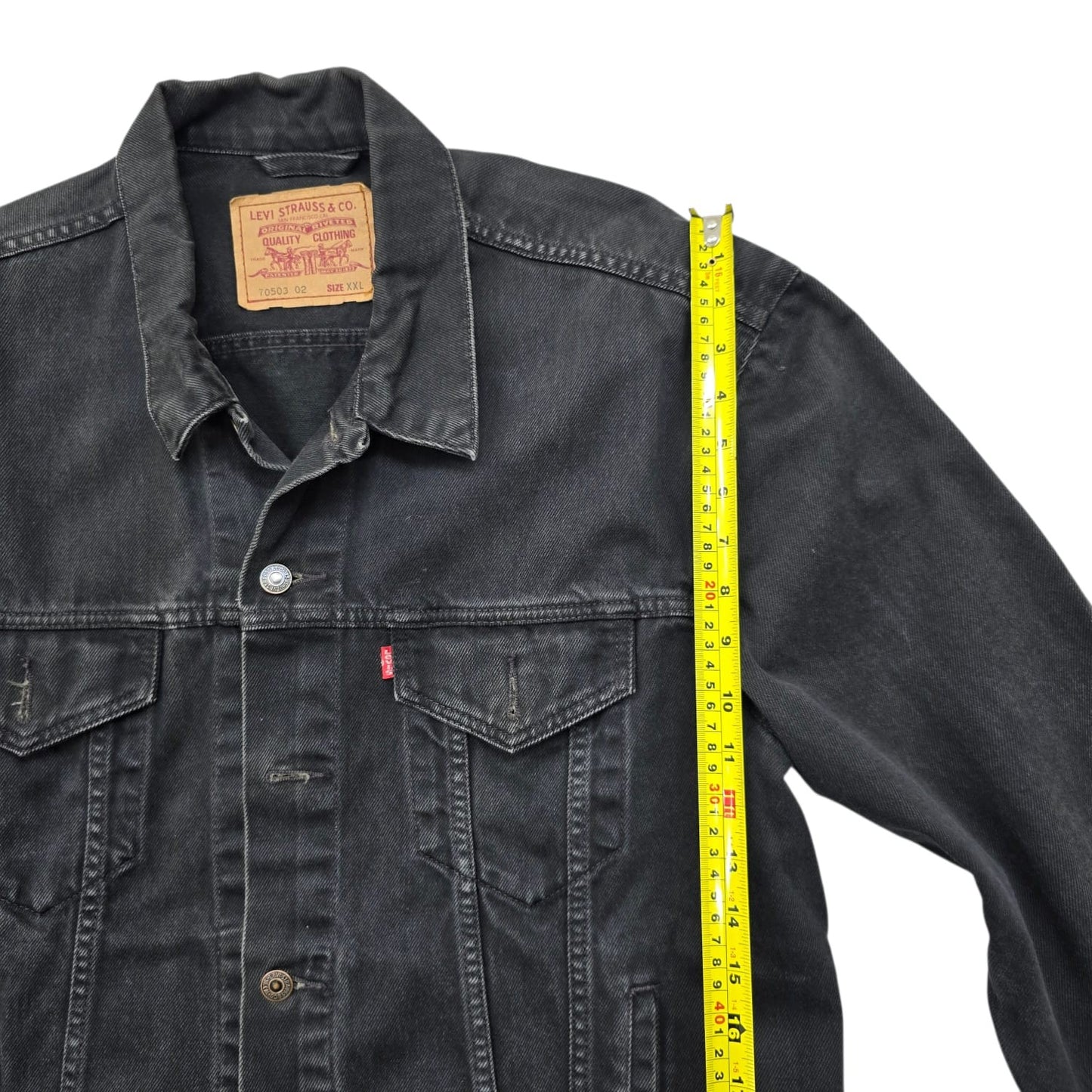 Levi's Men's Dark Wash Vintage Trucker Jacket XXL