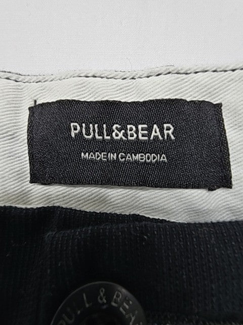 Pull&Bear Men Black Shorts size 40 product image 4